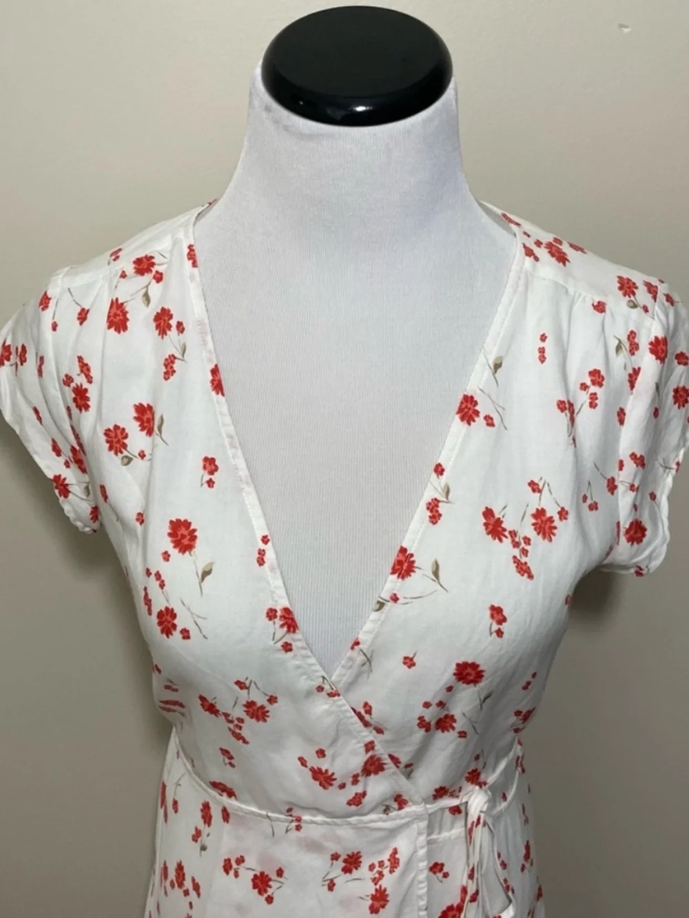 Reformation Ports Wrap Mini Dress Eleanor Print - Picture 5 of 12